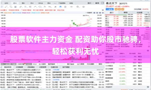 股票软件主力资金 配资助你股市驰骋，轻松获利无忧