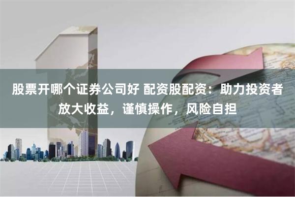 股票开哪个证券公司好 配资股配资:助力投资者放大收益,谨慎操作,风险自担