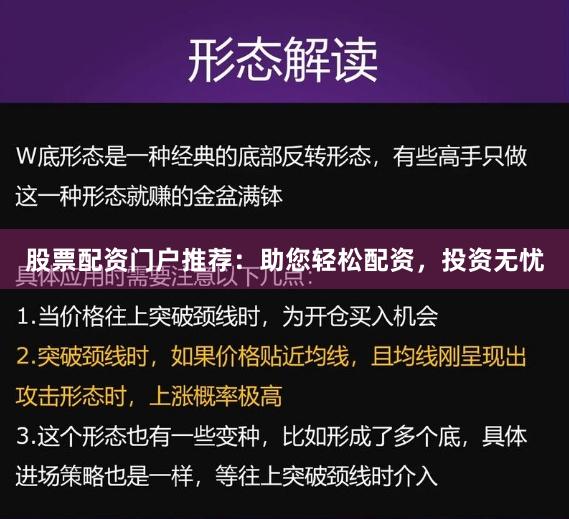 股票配资门户推荐：助您轻松配资，投资无忧